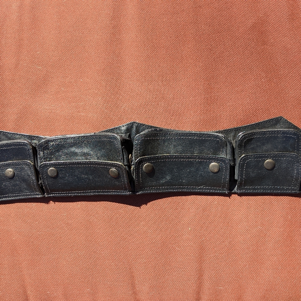 Leather Purse belt by Toni